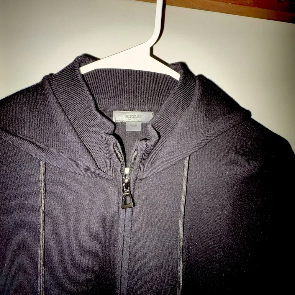 RUDSAK men’s zip up sweater hoodie size M